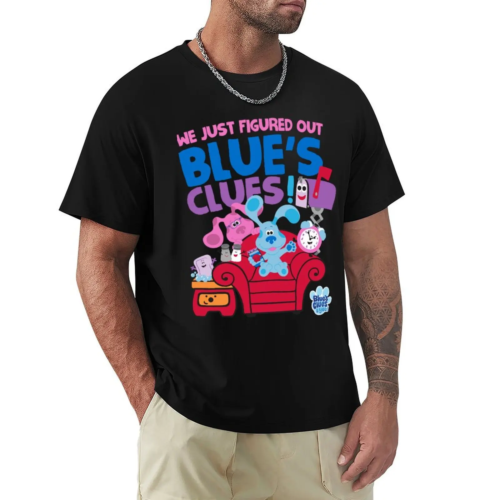 Figured Out Blue's Clues T-Shirt T-shirt léger imprimé