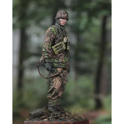 1/35 Scale Resin Figure Model Building Kit History Miniature Hobby Diorama Toy Soldier 1 Person Unassembled & Unpainted N1328-1