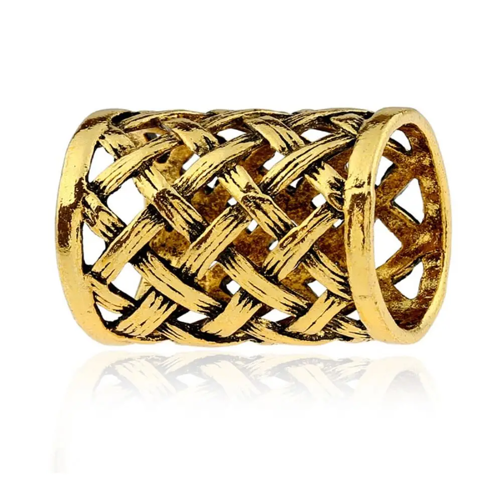 Alloy Scarf Buckle Ring Cylindrical Crossed Net Cloth Decorative Ornaments Antique Finish Scarf Accessories Scarf Decoration