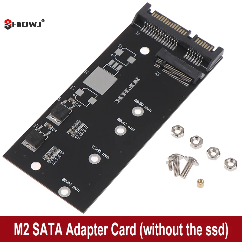 

B+M Key SATA M.2 Ngff Ssd To Sata 3 Raiser M.2 To Sata Adapter Expansion Card Support Solid State Disk