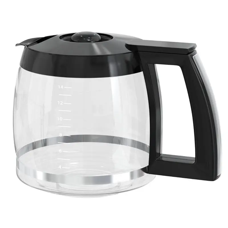 

A005-Glass Coffee Pot For Cuis Coffee Machine- High Borosilicate Glass, Heat-Resistant, With Handle