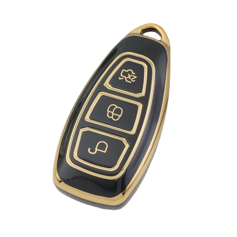 Tpu Car Key Case Cover for Ford Puma 2023 Mondeo MK3 MK4 Focus 3 4 ST Kuga 2013 2014 2015 2017 2018 2022 Fiesta 2011 Grand C Max