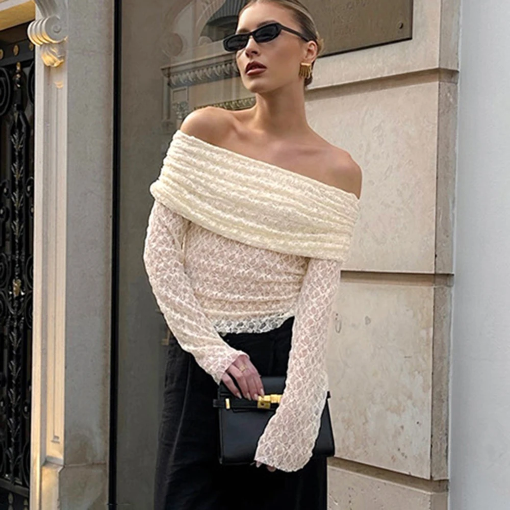 Tuularose Sexy One Shoulder Top