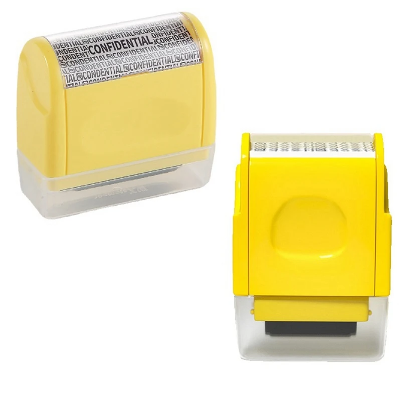 Identity Theft Protection Stamp Roller,For Personal Information Blackout, Privacy Confidential And Address Blocker