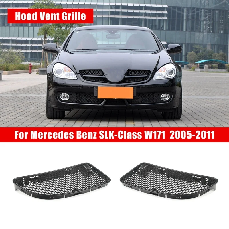 Car Front Right Hood Vent Grille for R171 SLK280 SLK300 SLK350 2005-2011 1718800485