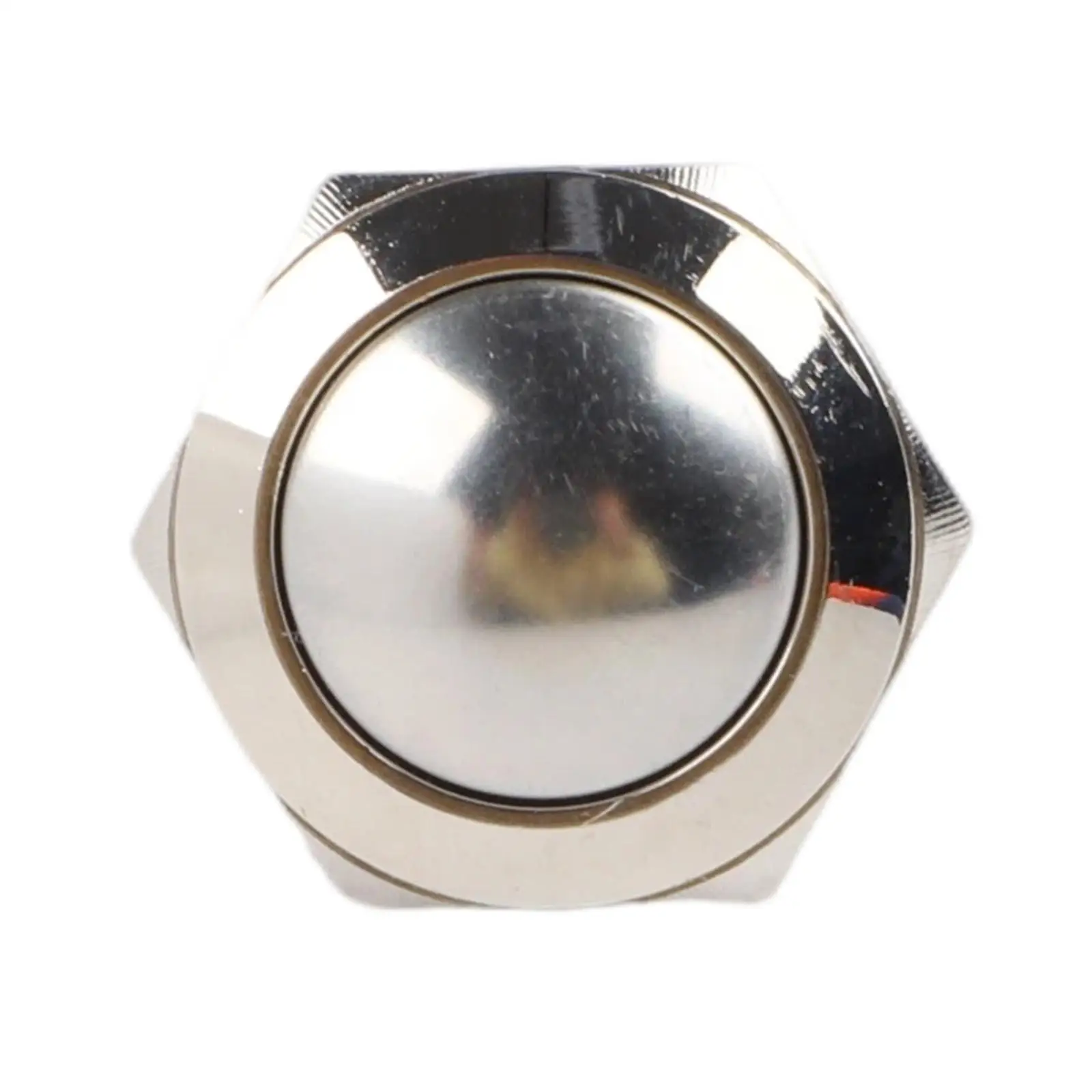 19mm Momentary Push Button Switch for Boats and Motorcycles IP67 Waterproof Rating Nickel Plated Copper Construction