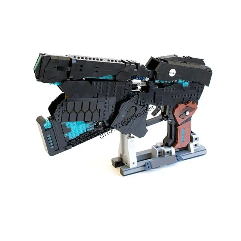 Novo 1608 pçs popular espaço tecnologia série moc psico pass dominador modelo blocos de construção ideias criativas brinquedo do miúdo presente aniversário