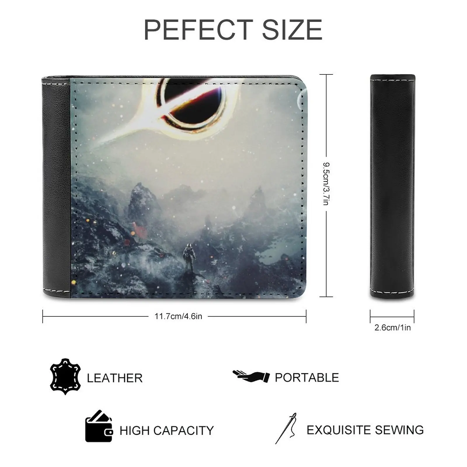 애니메이션 블루스 비즈니스 남성용 지갑 작은 돈 지갑 새로운 디자인 달러 가격 탑 지갑 일본 골목 미래 Dotonbori Tsutenkaku