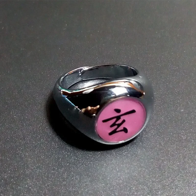 أنيمي ناروتو أكاتسوكي الدائري الألم اوتشيها ايتاشي أوروتشيمارو ديدارا الألم تأثيري خواتم هالوين زي اكسسوارات للجنسين #6