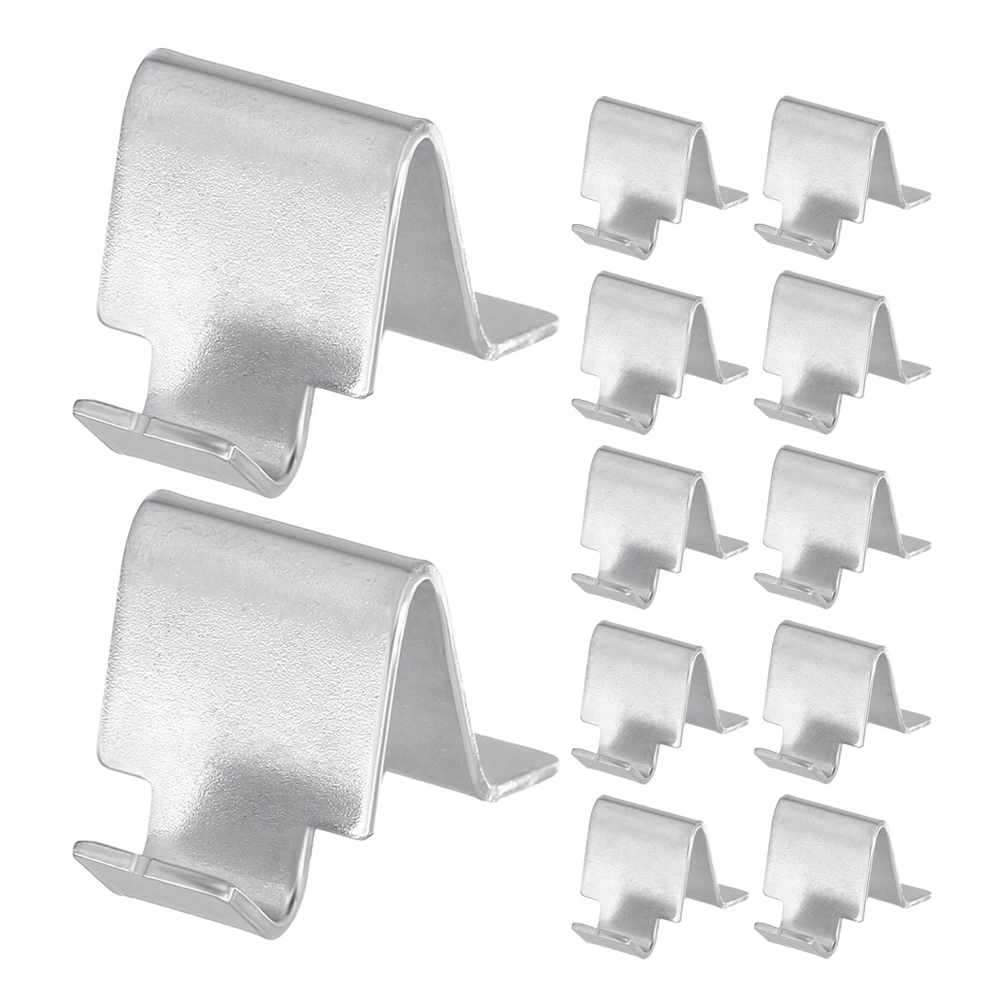 

20pcs Heavy Duty Metal Brackets Adjustable Support Clips For File Cabinets Kitchen Bookcase Durable Iron Multifunctional Closet