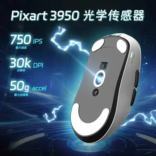 

Scyrox V6 Gaming Mouse Wireless 8k Low Latency Pixart3950 Mice Customized Ergonomic Lightweigh Mouse Game Office Accessories