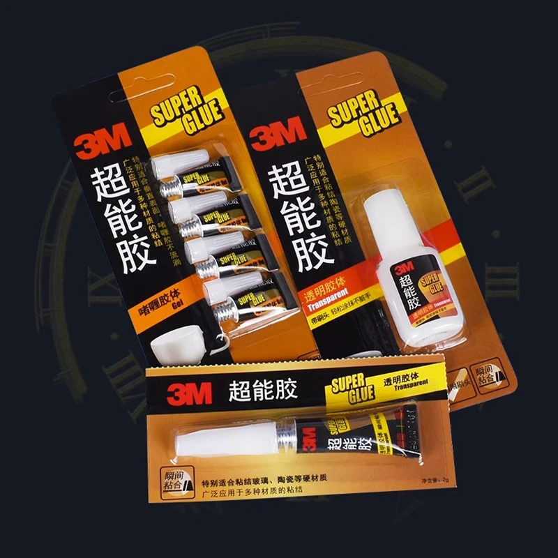 3M AD110 순간접착제 플라스틱 고무 금속용 빠른 건조 접착제 502 빠른 경화 접착제