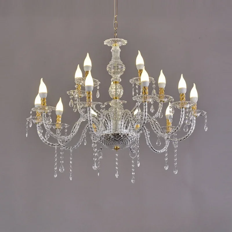 

GHEUVNJ New wedding crystal chandelier wedding decoration stage lighting layout ceiling
