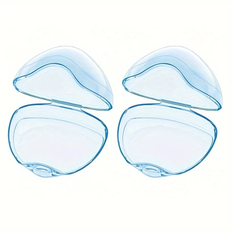 Étui de rangement pour sucette pour bébé, étui hygiénique en plastique, portable, anti-poussière, adapté au 03 ou à la sortie, 2 pièces