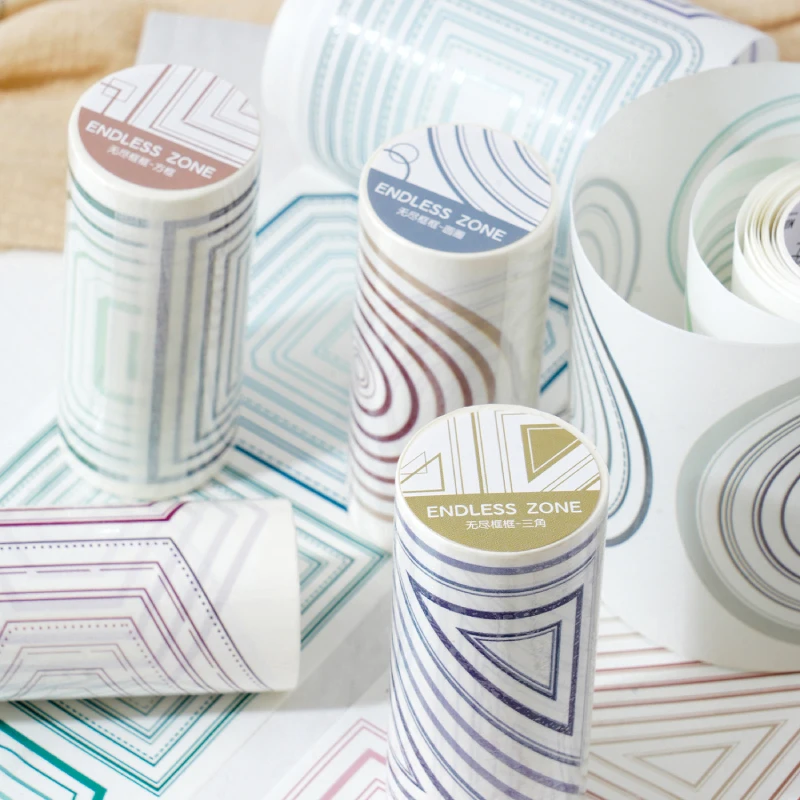 4packs/LOT Endless Frame series cute lovely retro decorative adhesive paper masking washi tape