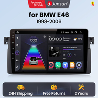 Junsun Wireless CarPlay Android Auto Car Intelligent Systems for BMW M3 E46 1998-2006 GPS Car radio