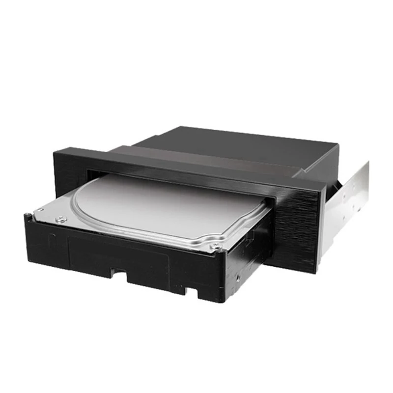 2X Universal Hot Swap Mobile Rack For 2.5 Inch Or 3.5 Inch SSD/HDD, Internal Tray-Less Hard Drive Backplane Enclosure