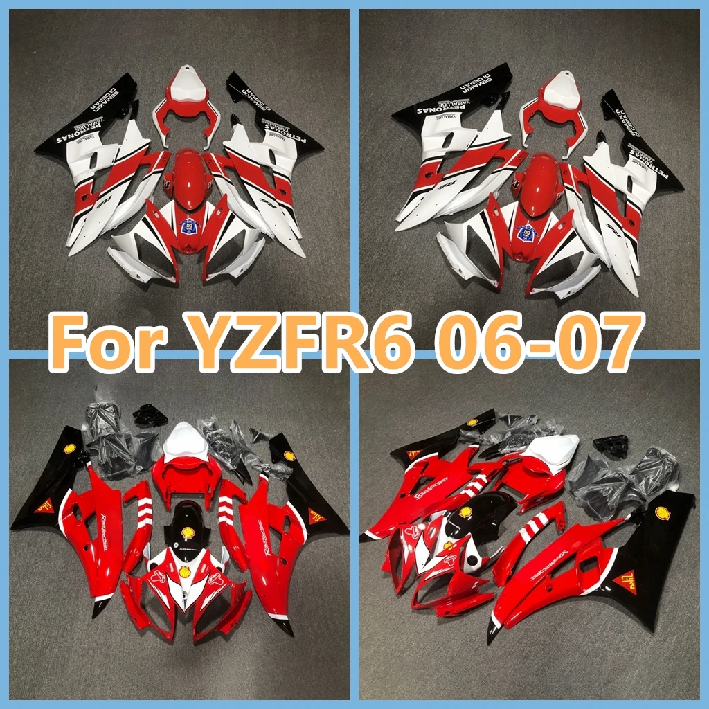 

Hot sale for YAMAHA R6 2006 2007 Painted Road Racing Fairings 06 07 YZF R6 Sportbike Repair Aftermarket Parts