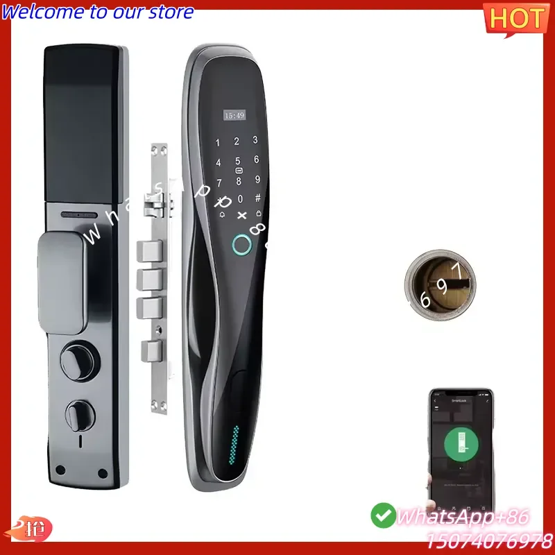 2026 Zigbee Unlock Safety Digital Automatic Home Security Home Zigbee Smart Door Lock