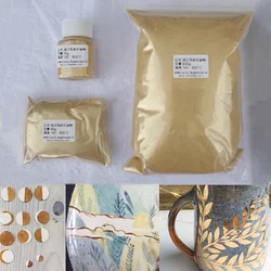 200g 760 ° C-820 ° C metalowa farba farba glazura DIY ręcznie malowana kubek ceramiczny barwiąca barwiąca złota krawędź farby glazurowanej