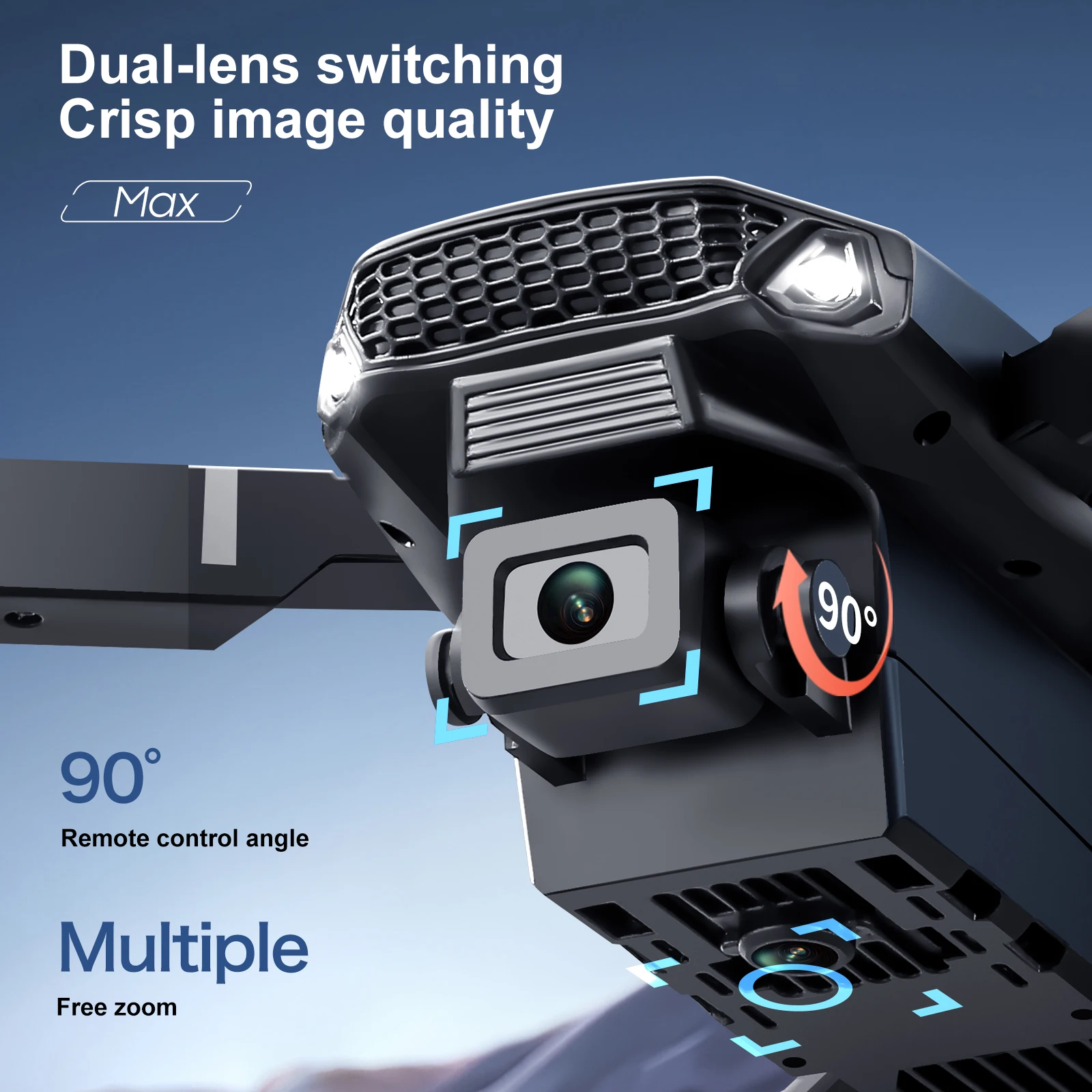 2025 neue E88 Pro WiFi FPV Drone Weitwinkel HD Dual 4K 1080P Kamera Höhe Halten RC faltbare Quadcopter Hubschrauber Kinder Spielzeug Geschenk