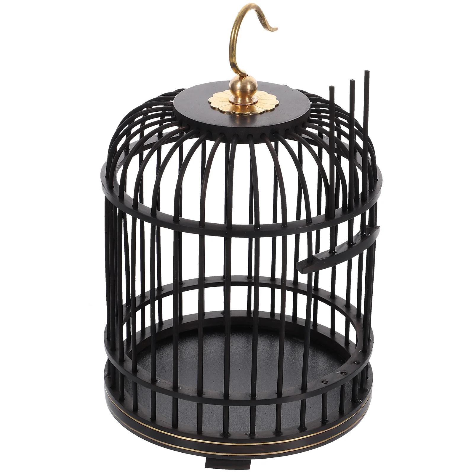 

Cage Children's Insect Storage Cricket Basket Wooden Small Ebony Holder Lover Gift