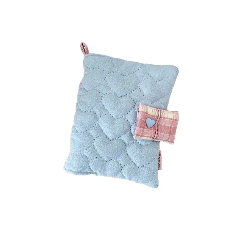 A6 Handmade Book Cover, Niche Love Fabric Handbook Cover Life Record Handbook Student Loose Leaf Notes Diary,Gift To Friend