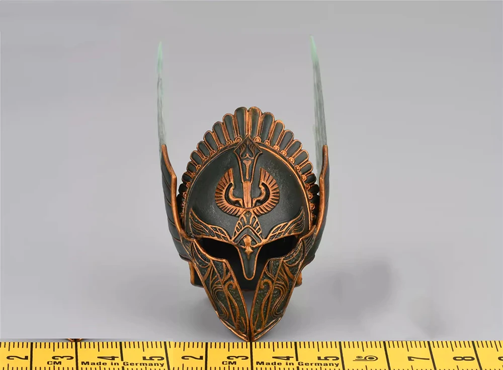 

1/6 TBLeague PL2022-192B Night Warrior Women Blue Version Mini Helmet with Feather Toys Model For 12" Action Figure Collect