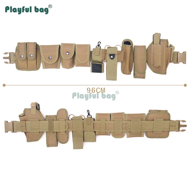 Cinturón táctico NA12 – Desmontable con bolsa multifunción tracción rápida - imagen 3