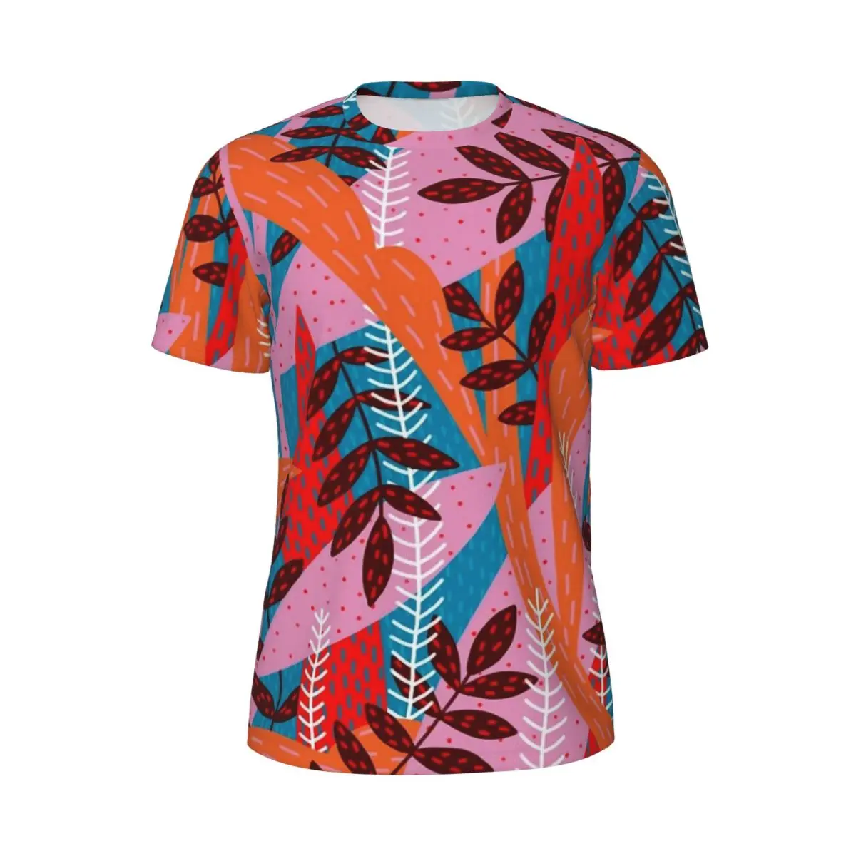 Magical Forest Men's Short-sleeved Mesh Classic Loose Cool Comfortable T-Shirt image 3
