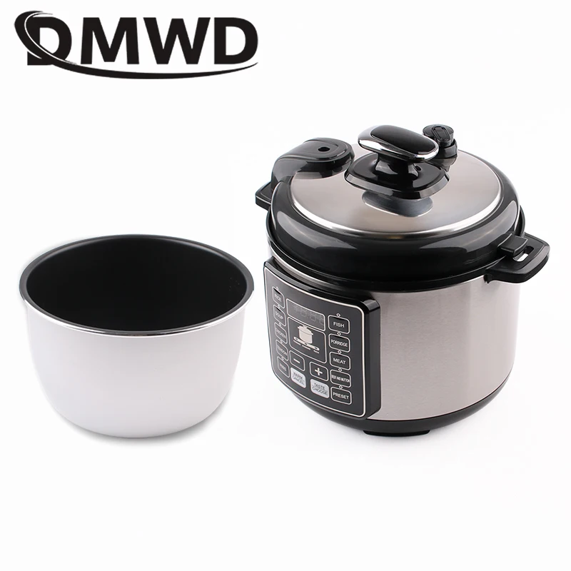 Electric Pressure Cooker 5L/6L Multi-functional Rice Cookers Porridge Soup Stew Cooking Machine Pot Food Steamer Meals Heater EU