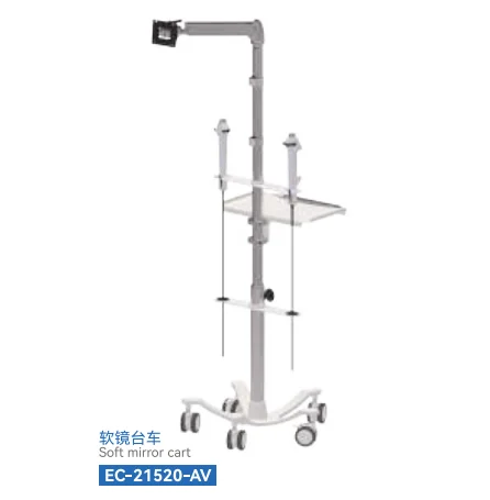 

Customized Medical Stand for Soft Mirror Mo nitor Endoscopy Trolley for Olympus Endoscopy Machine Endoscope Trolley
