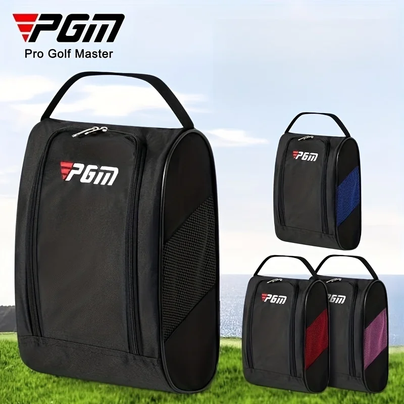 PGM Portable Mini Golf Shoe Bag Nylon Carrier Golf ball Holder Lightweight shoes bag