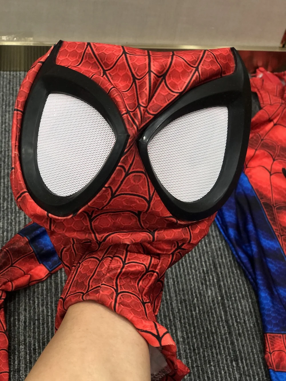 Fantasias de cosplay do Homem-Aranha impressas em 3D para adultos e crianças, terno Spandex Zenzai, Peter Parker clássico, Halloween