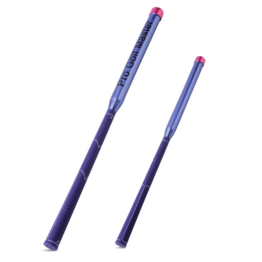 Corretor de postura de golfe para melhorar a dobradiça/rotação do braço/turar no ombro, exercícios de colocação de golfe, vara de aquecimento para prática de golfe