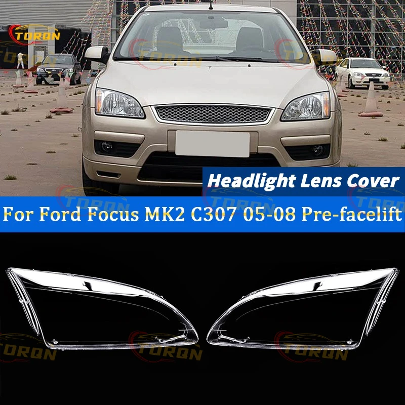

Для Ford Focus MK2 C307 2005-2008 предварительно фейслифт автомобильная фара крышка пылезащитный чехол для фар автомобильные аксессуары автозапчасти