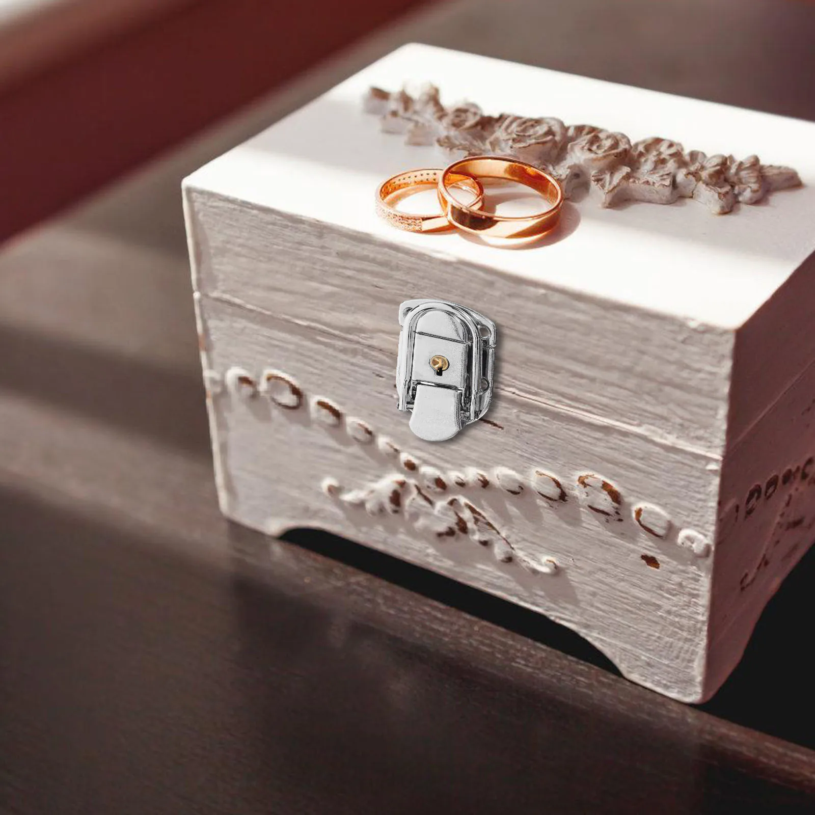 

2pcs Guitar Buckles Heavy Duty Box Packing Buckle For Luggage Lock Tool Chest Waterproof Luggage Lock Iron Latch