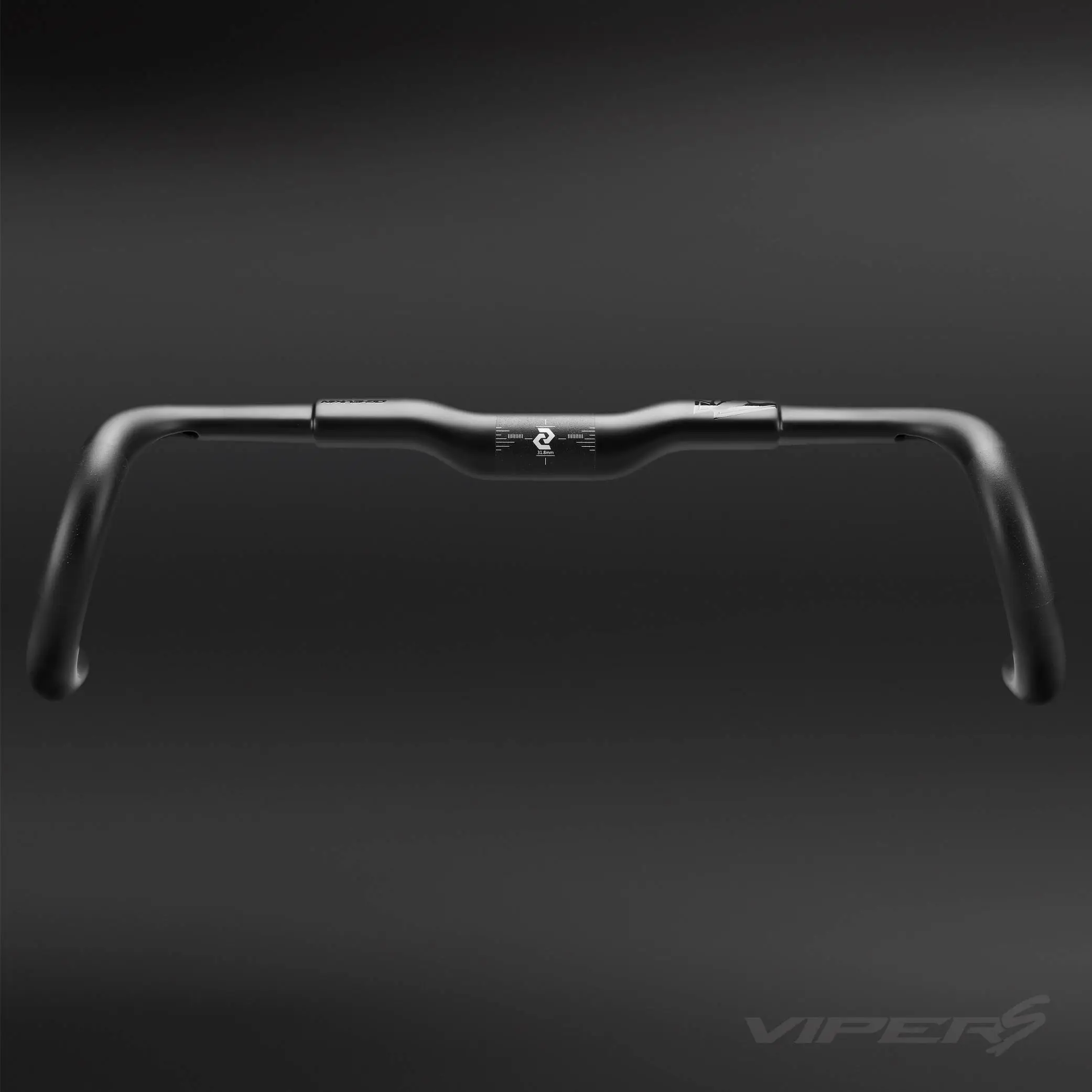 OG-EVKIN VIPERS Carbon Gravel Handlebar Internal Cable Drop Bar For Gravel Bicycles Handle Bar Bicycle Parts Matte Black