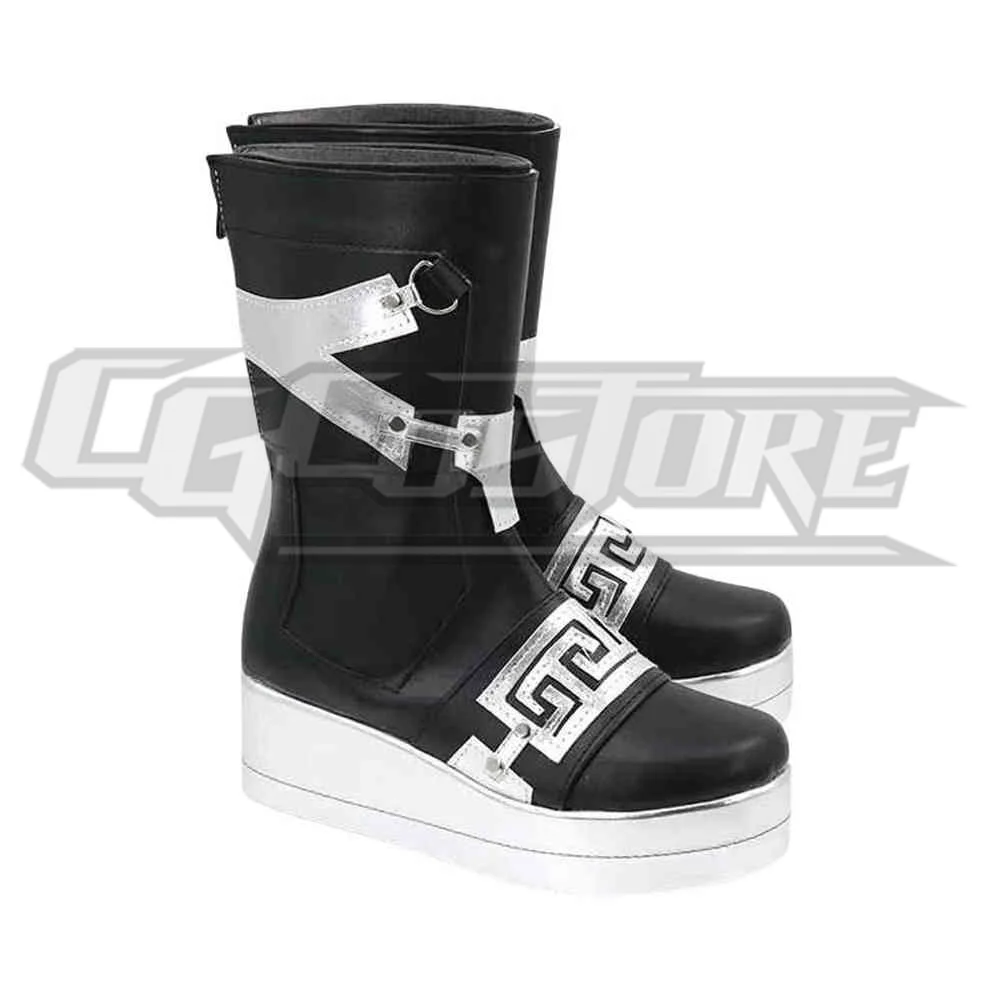 Vtuber Yogo コスプレ靴ブーツ男性ユニセックスアニメキャラクター衣装靴送料無料 ACS-6082