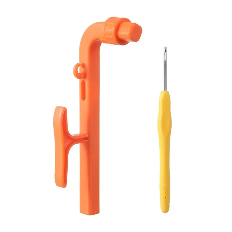 

【NOW SAVE】Yarn Tension Regulator And Guide, Crochet Helper For Beginners,3 In 1 Magic Rings Tool, For Crocheters& Knitters