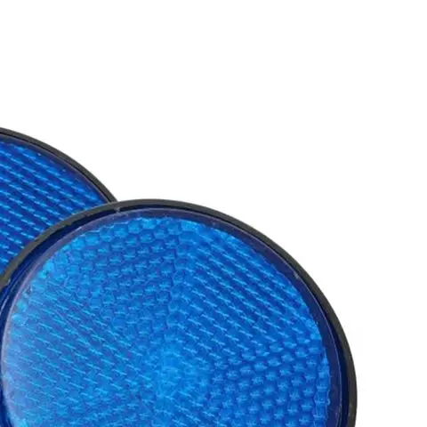 

Motorcycle Circular Reflector Electric Vehicle Bicycle Waterproof Dustproof Night Warning Reflector 6mm Hexagonal Screw Fixation