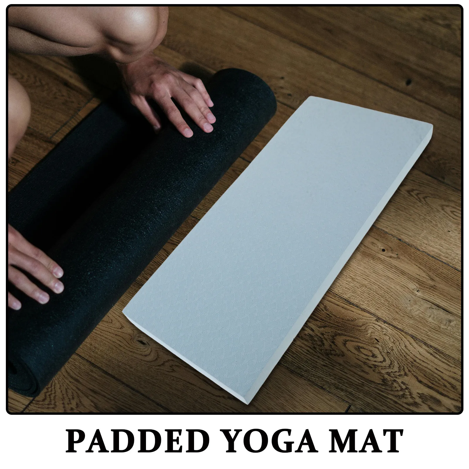 High Density Padded Yoga Mat f - Pilates Yoga Joint review and price