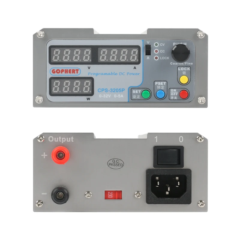 CPS-3205P/1610P/6003P/3010P/6405P Digital Adjustable Switch Power Supply 32V 16V 30V 60V 64V 3A 5A 10A Lab DC power supply