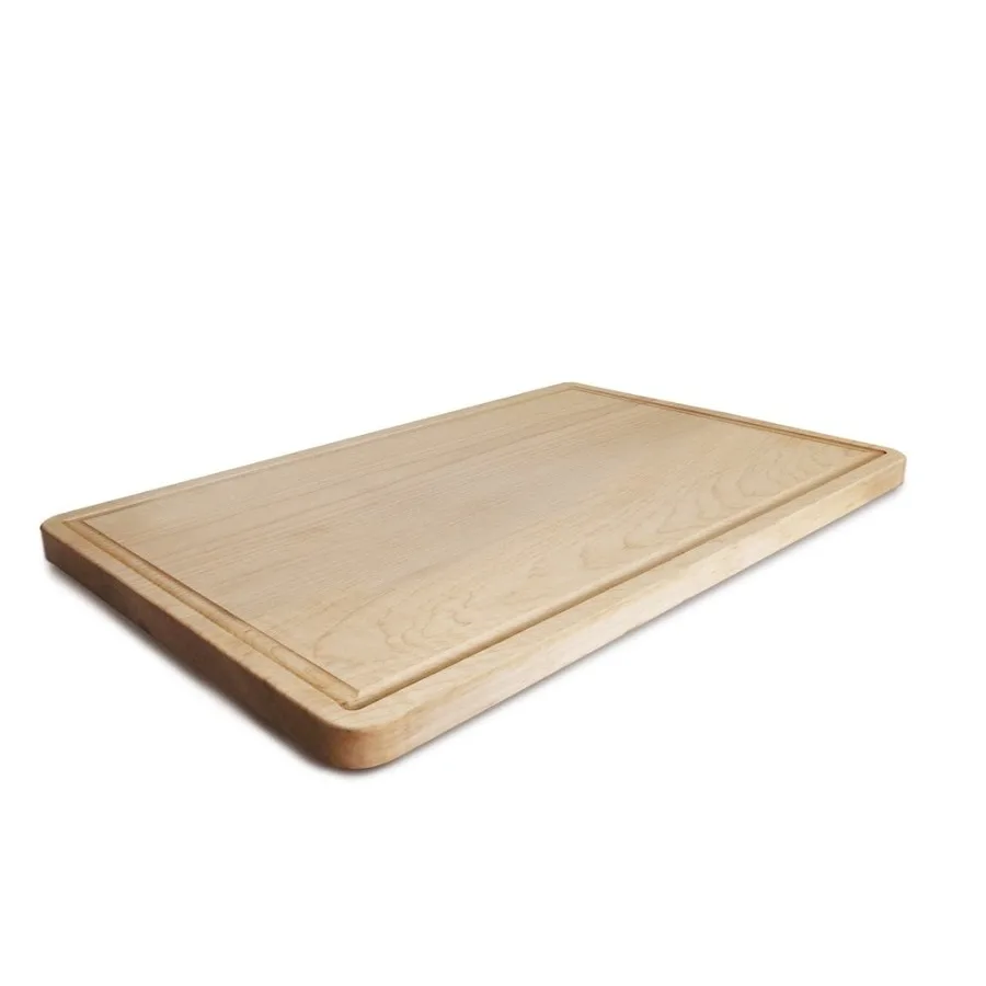 Delice Rectangle Cutting Board with Juice Drip Groove-Material Type:Cherry