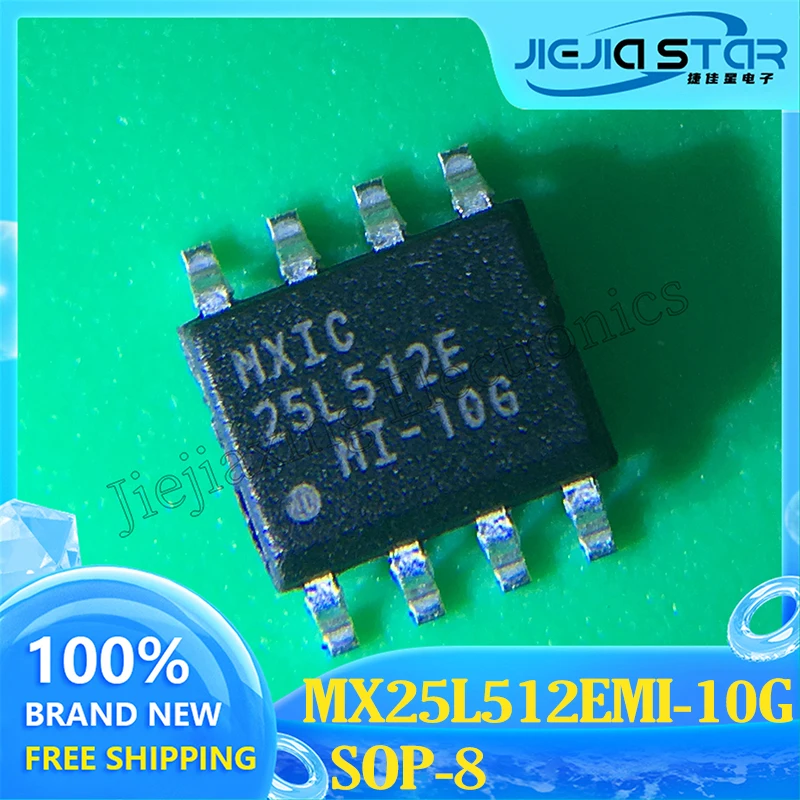 MX25L512EMI-10G 25L512E SOP-8 NOR FLASH Memory Chip 100% brand new IC in stock Electronics