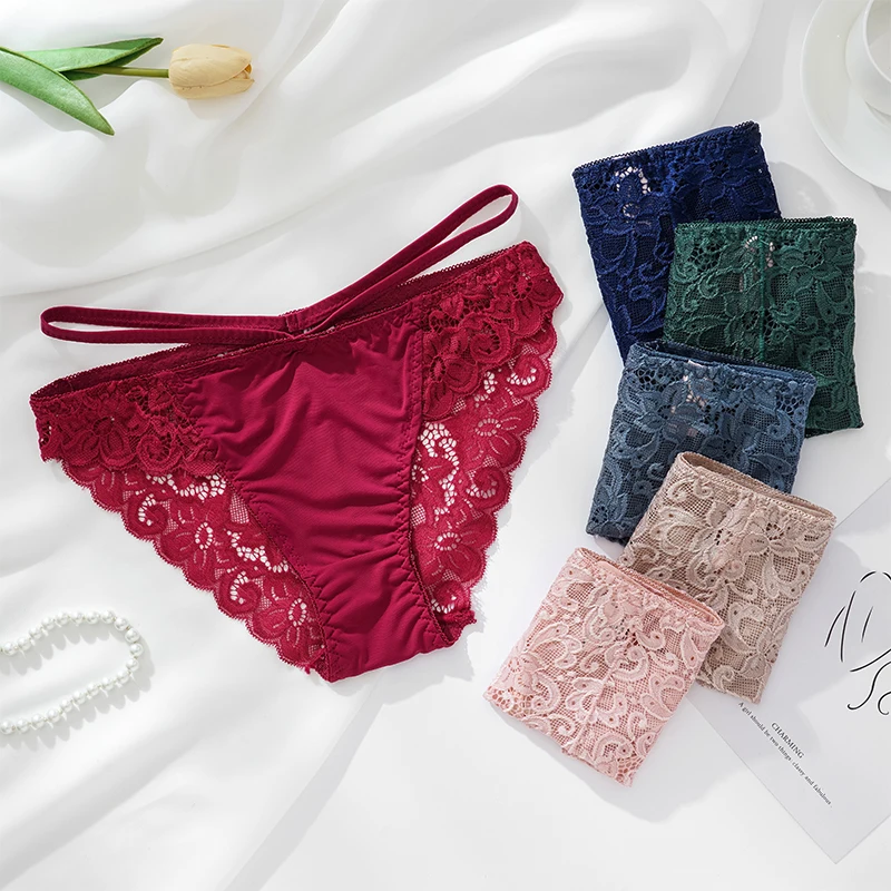 

Women's Seamless Underwear Sexy Lace Nylon Underwear Women's Breathable Underwear