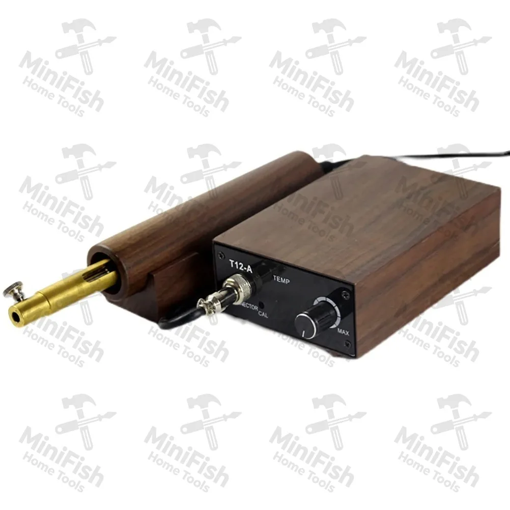 220V Electronic Hot Leather Edge Creaser Machine Brass Stamp Heater Grooving Iron Edge Sealing Tools Leathercraft Stamping 72W