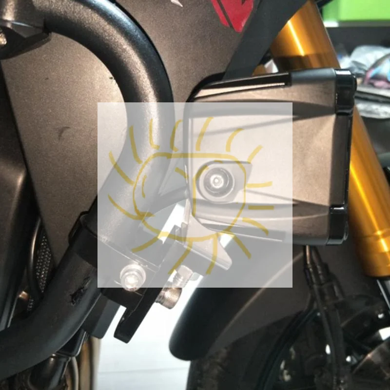 

Поддержка фар мотоцикла Frensia Вилка Кронштейн Зажим Фиксация Вспомогательный светодиодный кронштейн для фар мотоцикла Держатель прожекторов для мотоциклов