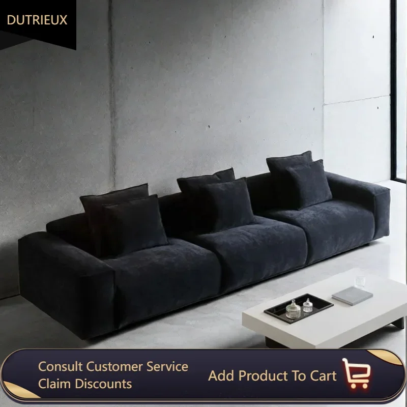 

Wood Soft Unique Couches Lazy Black Italian Puffs Living Room Sofa Modern Lounge Designer Woonkamer Banken Furniture Living Room