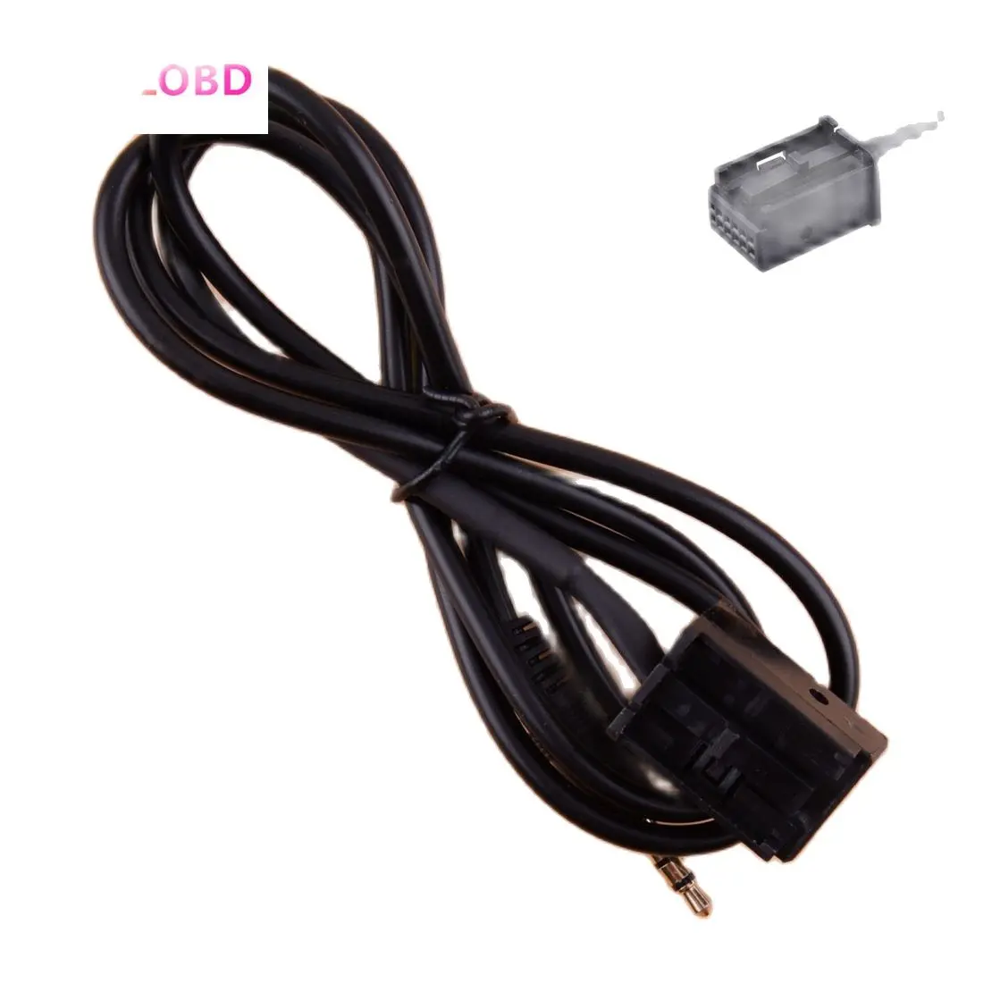 3.5mm 6000 CD External AUX In Cable Input Adapter MP3 Audio Cable Fit For Ford Focus MK2 C-MAX S-MAX Mondeo Fiesta Fusion